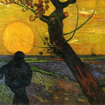 The Sower, by Van Gogh at Arles, in 1888