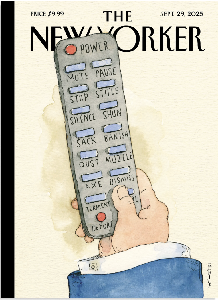 Remote Control - Barry Blitt for The New Yorker Remote Control - Barry Blitt